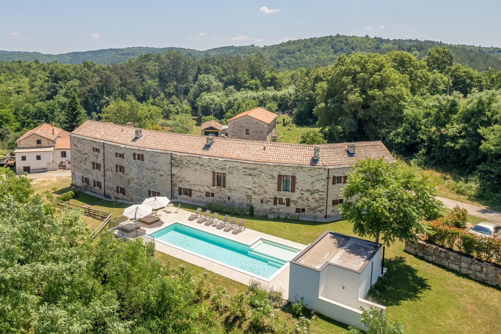 Villas Martincici with large pool Grožnjan Exterior foto